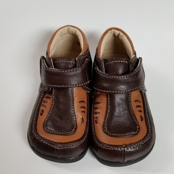 Leather KIds Shoes Excellent Condition SZ 7 Todd - Picture 2 of 4